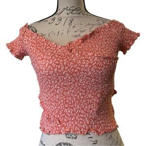 Steve Madden BB Dakota Faux Wrap Shirt Size Small NEW